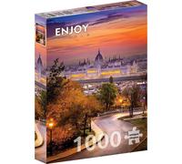 ENJOY Puzzle Buda Vier et le Parlement hongrois 1000 pièces