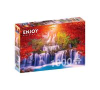 ENJOY Puzzle Chute d'eau Thi Lo Su en automne, Thaïlande 1000 pièces