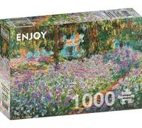 ENJOY Puzzle Claude Monet : Le jardin de Monet à Giverny 1000 pièces