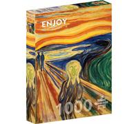 Edvard Munch - Le Cri - Puzzle 1000 Pièces