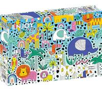 Puzzle 1000 pièces - Doodle Safari
