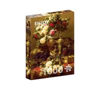 Jean-Baptiste Robie : Fleurs Et Fruits - Puzzle 1000 Pièces