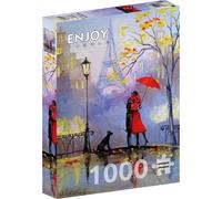 ENJOY Puzzle Jour de pluie à Paris 1000 pièces