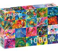 ENJOY Puzzle La magie des animaux 1000 pièces