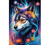 ENJOY Puzzle Magic Wolf Portrait 1000 Teile