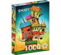 ENJOY Puzzle Maisons de fées 1000 Teile
