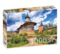 ENJOY Puzzle Monastère de Sucevita, Suceava, Roumanie 1000 pièces