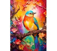 ENJOY Puzzle Oiseau coloré 1000 pièces