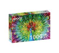 ENJOY Puzzle Paon coloré 1000 pièces