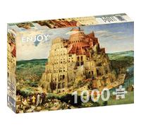 ENJOY Puzzle Pieter Bruegel : Tour de Babel 1000 pièces