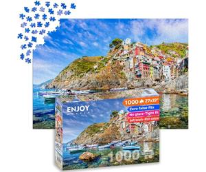 ENJOY Puzzle Puzzle 1000 pièces - Riomaggiore, Cinque Terre, Italie