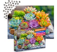 ENJOY Puzzle Puzzle de 1000 pièces pour Adultes - Finition Mate, Doux au Toucher, Facile à Assembler, Ajustement serré, Couleurs Vives, Service de pièces manquantes