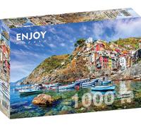 ENJOY Puzzle Riomaggiore, Cinque Terre, Italien 1000 Teile