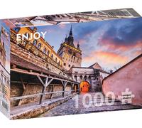 ENJOY Puzzle Tour de l'horloge, Sighisoara, Roumanie 1000 pièces