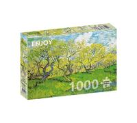 ENJOY Puzzle Vincent Van Gogh : Le verger en fleurs 1000 pièces