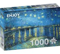 Vincent Van Gogh : Nuit Étoilée Sur Le Rhône - Puzzle 1000 Pièces