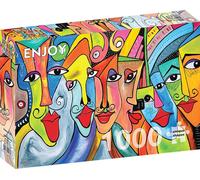 ENJOY Puzzle Visages de la vie 1000 pièces