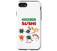 Enjoy Sarcastic Kung Fu Sushi Novelty Graphic Cool Designs Coque pour iPhone SE (2020) / 7/8