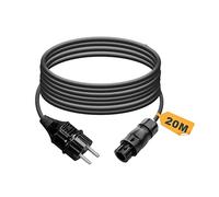 enjoy solar® 20m câble de raccordement réseau Micro-onduleur Betteri® BC01 sur Schuko