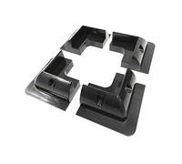 enjoy solar ABS 4 pièces coin de maintien spoiler support de module solaire en noir, idéal pour camping-cars caravanes bateau