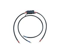 enjoy solar® Batteriekabel mit Hochlastsicherungshalter 1m lang 35mm² (100 A), perfekt für den sicheren Anschluss von Ladereglern und Batterien