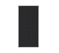 enjoy solar® Module solaire monocristallin HPBC Back-Contact, 150W 12V - jusqu’à 26% de rendement cellulaire, design All-Black, idéal pour camping-car, bateau, installation de balcon et Off-Grid
