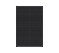 enjoy solar® Module solaire monocristallin HPBC Back-Contact, 200W 12V - jusqu’à 26% de rendement cellulaire, design All-Black, idéal pour camping-car, bateau, installation de balcon et Off-Grid