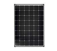 enjoy solar Mono 180 W SunPower Panneau solaire avec cadre noir et plaque de cuisson blanche pour camping-car, abri de jardin, bateaux