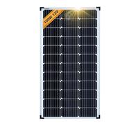 Enjoy solar Mono 100 W 12V Panneau solaire monocristallin Panneau solaire photovoltaïque idéal pour camping-car, abri de jardin, bateau.