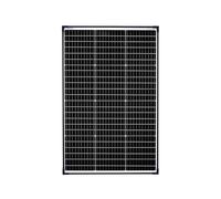 enjoy solar® Panneau Solaire Monocristallin 100W 36V, PERC cellules 182 mm, 10 busbars - Idéal pour camping-car, installation balcon, abri de jardin, bateau (Mono 100W 36V, pour systèmes PV 24V)