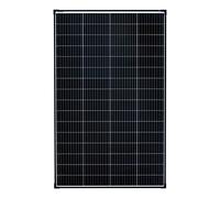 enjoy solar Panneau solaire monocristallin 210w 36v(pour systèmes PV 24v), panneaux solaires de 182 mm, 10 barres de bus panneau solaire idéal pour camping-car, balcon, logements de jardin, bateau