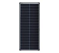 enjoy solar Panneau solaire monocristallin 80 W 12 V, panneaux solaires de 182 mm, 10 barres de bus. Panneau solaire idéal pour camping-car, balcon, logements de jardin, bateau