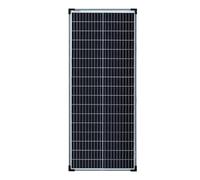 enjoy solar® Panneau Solaire Monocristallin 80W 12V, panneaux solaires de 182mm, 10 barres de bus. Panneau solaire idéal pour camping-car, balcon, abri de jardin, bateau