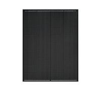 enjoy solar® Panneau Solaire Monocristallin PERC Bifacial, cellules 182 mm - idéal pour installation balcon, abri de jardin, carports, toits de garage (150 W, 24 V)