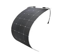 Enjoy Solar ETFE Marine 200W 12V Panneau solaire semi-flexible Panneau solaire photovoltaïque, PERC 166 * 166mm cellules solaires avec 9 busbars, idéal pour les camping-cars, yachts et bateaux.