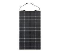 Enjoy Solar ETFE Marine 200W 12V Panneau solaire semi-flexible Panneau solaire photovoltaïque, PERC 166 * 166mm cellules solaires avec 9 busbars, idéal pour les camping-cars, yachts et bateaux.