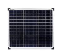 Enjoy solar Poly 30 W 12V Panneau solaire polycristallin Panneau solaire photovoltaïque idéal pour camping-car, abri de jardin, bateau