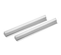 enjoy solar® Support de panneau solaire en aluminium 770mm Argent | Lot de 2 avec trous pré-percés | Idéal pour camping-car, van aménagé, caravane et bateau | Vis en acier inoxydable incluses
