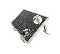 enjoy solar Support réglable en aluminium avec angle d'inclinaison de 10° à 30° pour panneau solaire, adapté à toutes les largeurs de module (vis et écrous inclus)
