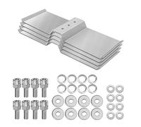 enjoy solar Système de montage de panneau de ballast - Fixation de toit plat pour panneaux solaires sans pénétration de toit (y compris vis et écrous)
