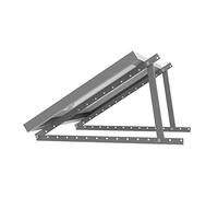 enjoy solar triangles aluminium support réglable avec angle d'inclinaison 20° -60° pour panneau solaire module solaire, largeur du module jusqu'à 680mm( incl. vis et écrous)