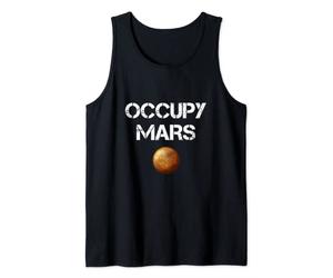 Enjoy Space Mars, Enjoy Space Mars Occupy Quotes Graphic Débardeur