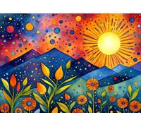 ENJOY Sunset Day Puzzle 1000 Teile