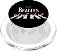 Enjoy The Beagles Squad Cool Funny Dogs Graphic Cool Designs PopSockets PopGrip pour MagSafe