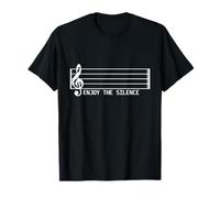 Enjoy The Silence - Amoureux des étudiants en musique T-Shirt