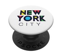 Enjoy Travel & Wear Colorful New York City Fashion Graphic PopSockets PopGrip Adhésif
