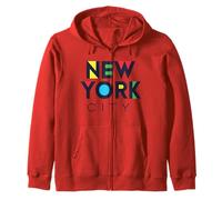 Enjoy Travel & Wear Colorful New York City Fashion Graphic Sweat à Capuche
