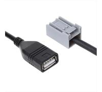 ENJOY-UNIQUE Câble Adaptateur USB AUX Audio Stéréo Music Récepteur pour Voiture Honda Civic Jazz CR-V Accord CR-Z Odyssey