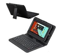 ENJOY-UNIQUE Tablette Étui Housse Coque avec Clavier Externe pour Tablette 9/10/11 Pouces, Universelle, Prise USB-C, Compatible avec Samsung Glaxy Tab, Lenovo Tab