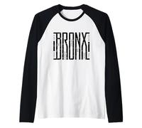 Enjoy Wear Cool Bronx New York Novelty Graphic Cool Designs Manche Raglan